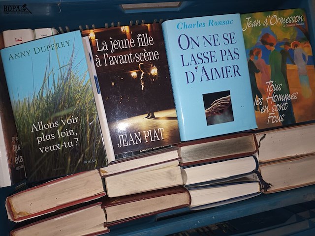 Lot 2 - franstalige boeken. 2 bakken - afbeelding 2 van  6