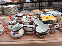 Lot 2 - japans theeservies. 27 stuks - afbeelding 2 van  5