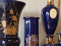 Lot 2 - kobalt blauw deco. 8 stuks - afbeelding 2 van  5