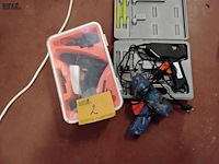 Lot 2 - lijmpistool en boormachine fixa