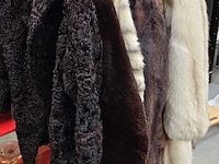 Lot 2 - lot pelsmantels 6 stuks