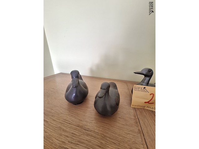Lot 2 - metalen eenden. 6 stuks - afbeelding 2 van  3