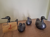 Lot 2 - metalen eenden. 6 stuks - afbeelding 3 van  3