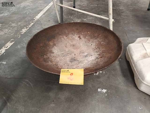 Lot 2 - ronde vuurschaal - afbeelding 1 van  3