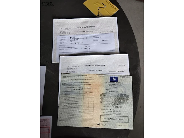 Lot 2 - saris kipper-aanhanger (2019-chass.xlgc2cacka0671188) - afbeelding 12 van  14
