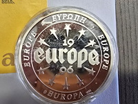 Lot 2 - set zilveren herdenkingsmunten europa 1996 - afbeelding 2 van  9