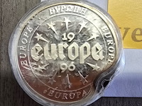 Lot 2 - set zilveren herdenkingsmunten europa 1996 - afbeelding 4 van  9