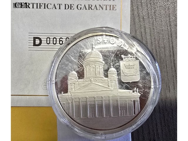 Lot 2 - set zilveren herdenkingsmunten europa 1996 - afbeelding 5 van  9