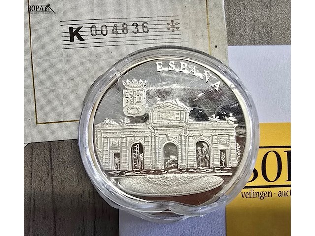 Lot 2 - set zilveren herdenkingsmunten europa 1996 - afbeelding 7 van  9