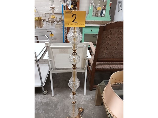 Lot 2 - staande lamp - afbeelding 5 van  7