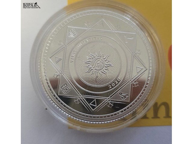 Lot 2 - tokelau vivat humanitas 2020 – 2 x 5 dollars - afbeelding 3 van  3
