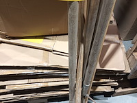 Lot 2 - trekker en harken. 6 stuks