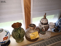 Lot 2 - vazen en decoratie. 9 stuks - afbeelding 1 van  8