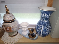 Lot 2 - vazen en decoratie. 9 stuks - afbeelding 2 van  8