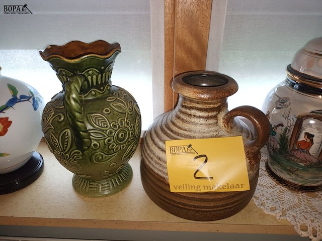 Lot 2 - vazen en decoratie. 9 stuks - afbeelding 3 van  8