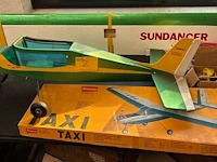 Lot 2 - vintage graupner taxi modelvliegtuig