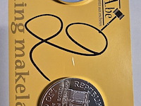 Lot 2 - zilveren wiener philharmoniker munt 2 stuks - afbeelding 1 van  3