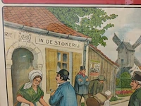 Lot 20 - affiche vlaamse oude klare in kader - afbeelding 3 van  5