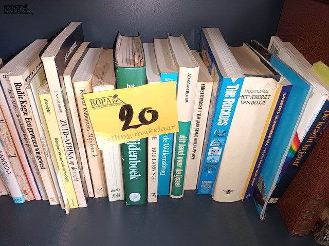 Lot 20 - boeken. 37 stuks - afbeelding 3 van  4