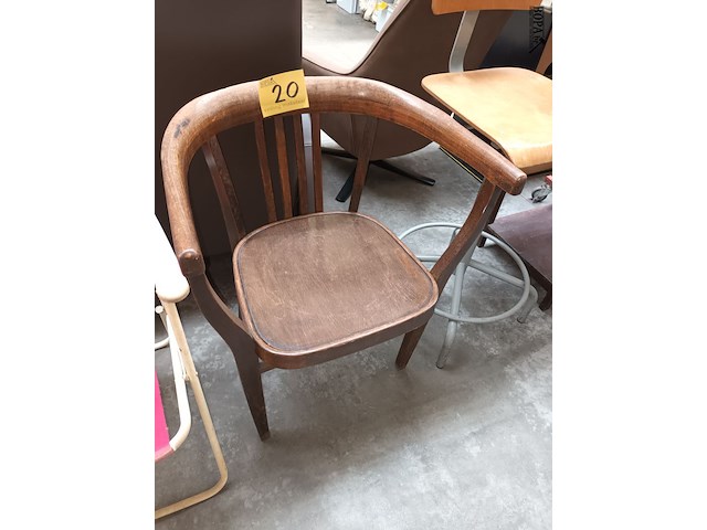 Lot 20 - café stoel - afbeelding 1 van  2