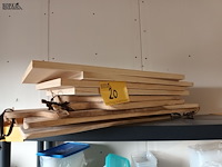 Lot 20 - houten serveerplanken. 9 stuks