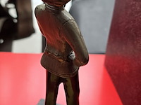 Lot 20 - koppel bronzen klokkenluiders - afbeelding 5 van  5
