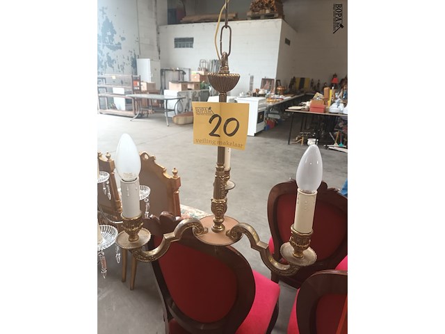 Lot 20 - luster in koper - afbeelding 1 van  3