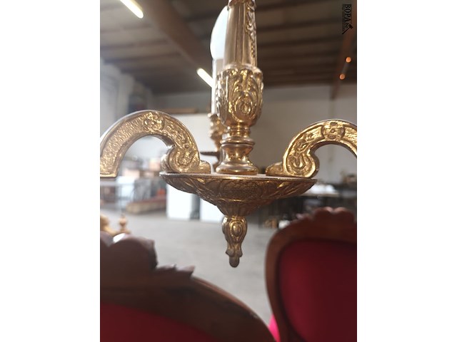 Lot 20 - luster in koper - afbeelding 3 van  3