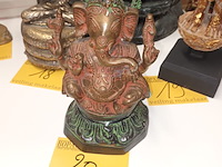 Lot 20 - metalen beeld ganesha