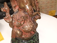 Lot 20 - metalen beeld ganesha - afbeelding 4 van  4