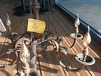 Lot 20 - metalen luster - afbeelding 2 van  3