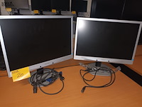 Lot 20 - philips computerscherm. 2 stuks - afbeelding 2 van  3