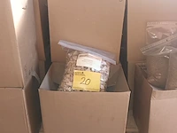 Lot 20 - rookhout snippers whisky 1 kg. 12 stuks