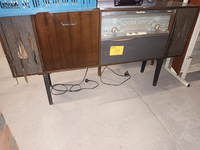 Lot 20 - vintage radio meubel philips - afbeelding 2 van  4