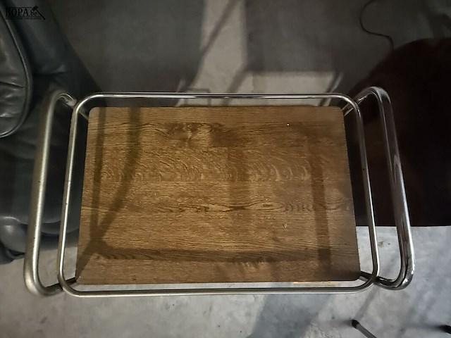 Lot 20 - vintage serveerwagen - afbeelding 3 van  4