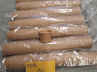 Lot 20 - wegwerpbekers kraft sausen