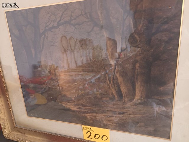 Lot 200 - kader bos - afbeelding 2 van  4
