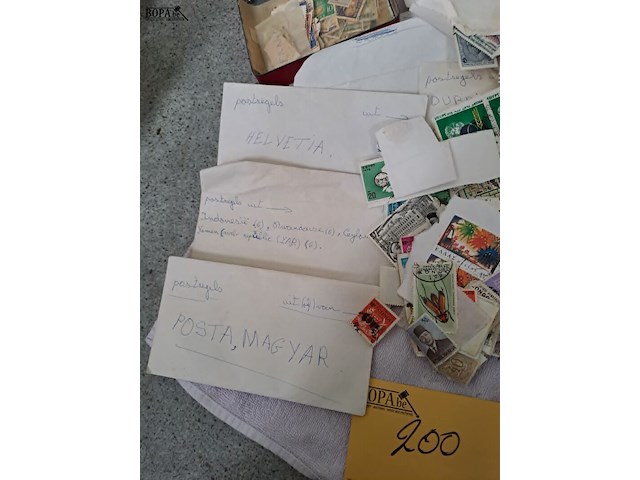 Lot 200 - postzegelverzameling: portugal, japan, italie, dubai, zuid-a - afbeelding 2 van  4
