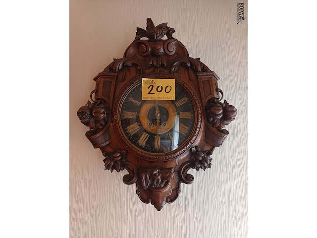 Lot 200 - wandklok - afbeelding 1 van  5