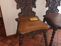 Lot 201 - koppel stoelen - afbeelding 6 van  6
