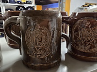 Lot 202 - bekers met diverse politie emblemen 13 stuks - afbeelding 5 van  5