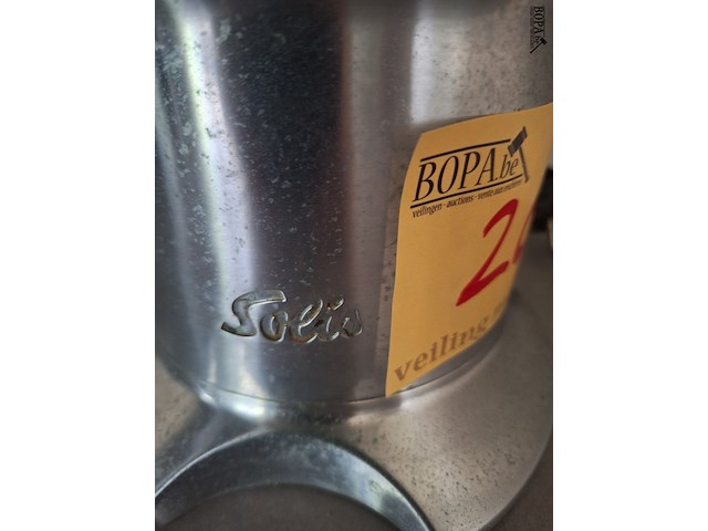 Lot 202 - rvs citruspers solis - afbeelding 2 van  2