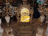 Lot 202 - schouwgarnituur - afbeelding 1 van  6