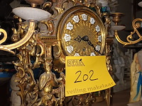 Lot 202 - schouwgarnituur - afbeelding 6 van  6