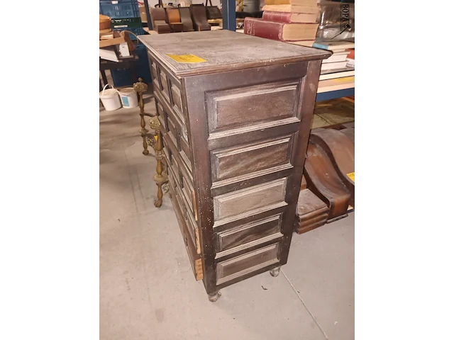 Lot 203 - antieke ladekast - afbeelding 4 van  4