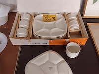 Lot 203 - fondue set boch. 12 stuks - afbeelding 1 van  4