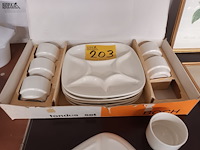 Lot 203 - fondue set boch. 12 stuks - afbeelding 2 van  4
