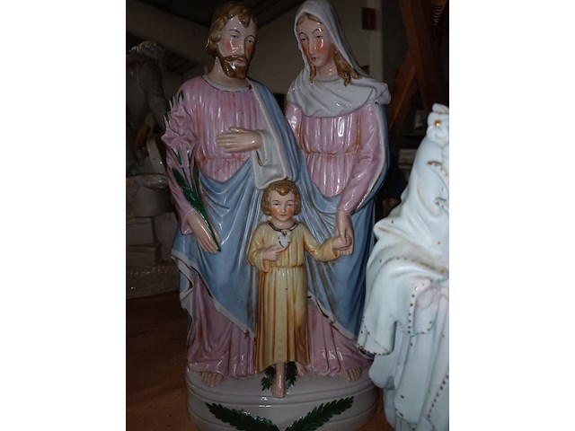 Lot 203 - heiligen beeldjes. 7 stuks - afbeelding 4 van  4