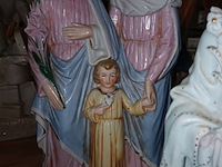 Lot 203 - heiligen beeldjes. 7 stuks - afbeelding 4 van  4