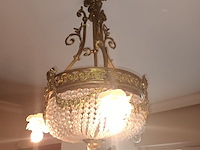 Lot 203 - luster met kristallen - afbeelding 3 van  4